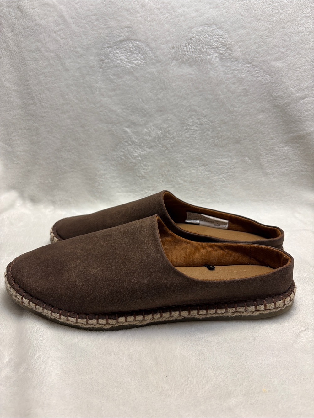 Abercrombie & Fitch Men’s Brown Slip-On Espadrille Loafers Sz: 9
